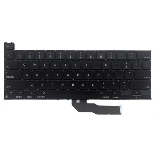Laptop Keyboard For Apple MacBook Pro 13 MWP42LL/A MWP52LL/A MWP62LL/A MWP72LL/A MWP82LL/A United States US Black Without Frame