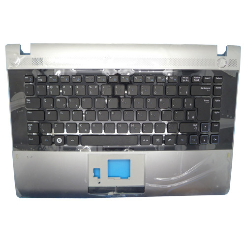Laptop Palmrest&Keyboard For Samsung RV411 RV415 RV420 Brazil BR  BA75-03031A BA81-12697A Without Touchpad Silver New 