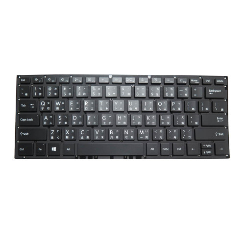 Laptop Keyboard For VAIO SE14 NP14V1TW011P NP14V1TW015P NP14V1TW016P NP14V1TW017P NP14V1TW018P NP14V1TW019P NP14V1TW021P Traditional Chinese TW Black With Backlit New