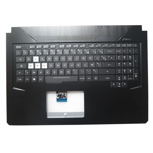 Laptop Palmrest&Keyboard For ASUS FX705DT FX705GM F705DT Black top case France FR With Backlit Black Keyboard