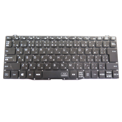 Laptop Keyboard For NEC MP-10M90J069206 AEFF3J01040 Japanese JP JA Black  With Frame Used - Linda parts