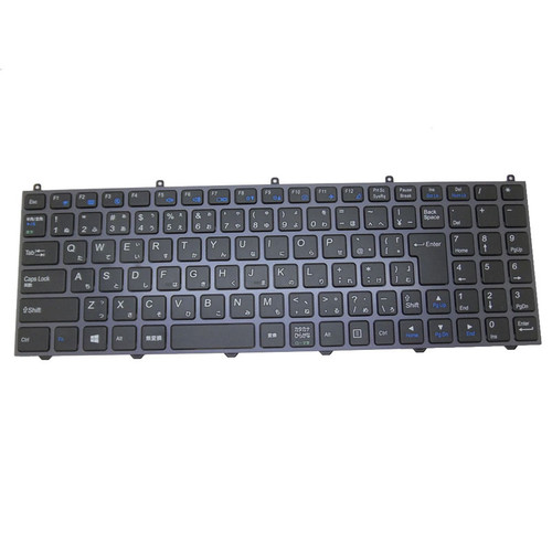 Laptop Keyboard For CLEVO W650SH W650SJ W650SR W650SZ W651RB W651RC W651RC1 W651RN W651DD W651RZ Japanese JP Grey Frame