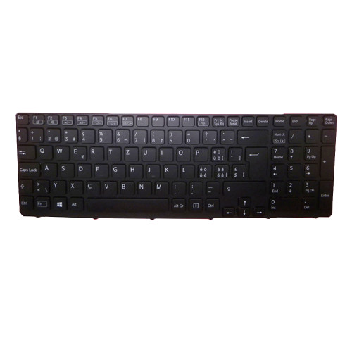 Laptop Keyboard For SONY For VAIO SVE15 SVE1511Q1E SVE1511R9E SVE1511S1E SVE1511S9R SVE1511T1E SVE1511T1R SVE1511V1E SVE1511V1R Swiss SW Black With Backlit Frame New