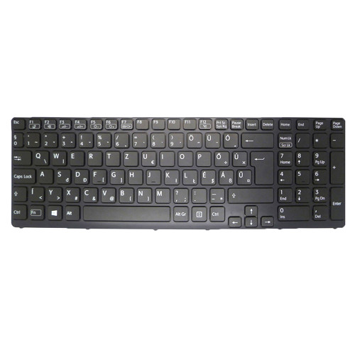 Laptop Keyboard For SONY For VAIO SVE151 SVE17 SVE1713J9E SVE1713K1E SVE1713K4E SVE1713L1E SVE1713L1R SVE1713L4E SVE1713M1E SVE1713M1R Hungary HU Black With Backlit Frame New