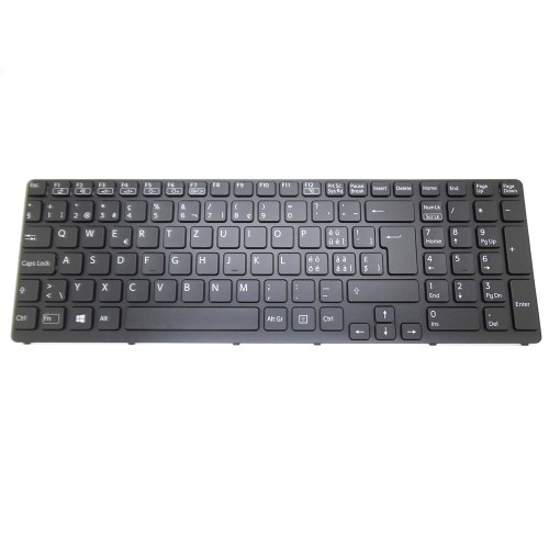 Laptop Keyboard For SONY For VAIO SVE151 SVE17 SVE1711T1E SVE1711T1R SVE1711V1E SVE1711V1R SVE1711W1E SVE1711X1E SVE1711Z1E SVE1711Z1R Swiss SW Black With Backlit Frame New