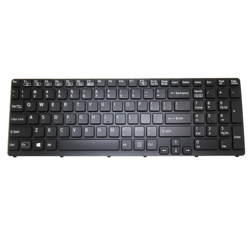 Laptop Keyboard For SONY For VAIO SVE151 SVE17 SVE17137CXB SVE171390X SVE1713ACXB SVE1713ACXBC SVE1713BPXB SVE1713CCXB SVE1713DCXB SVE1713ECXB English US Black With Backlit Frame New