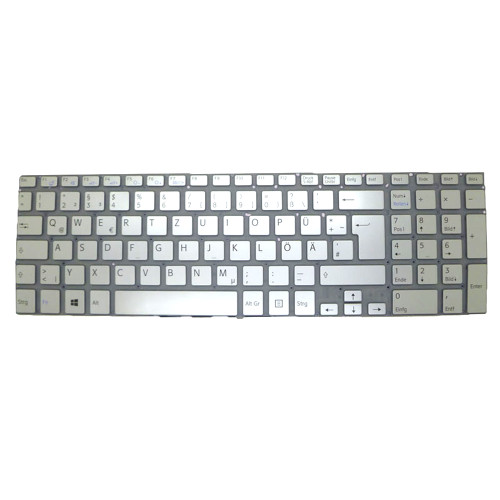 Laptop Keyboard For SONY For VAIO SVF15A SVF15A15ST SVF15A1A4E SVF15A1B4E SVF15A1C5E SVF15A1M2E SVF15A1S2E SVF15A1S2R SVF15A1S9R SVF15A1Z2E SVF15A1Z2R Germany GR Silver New