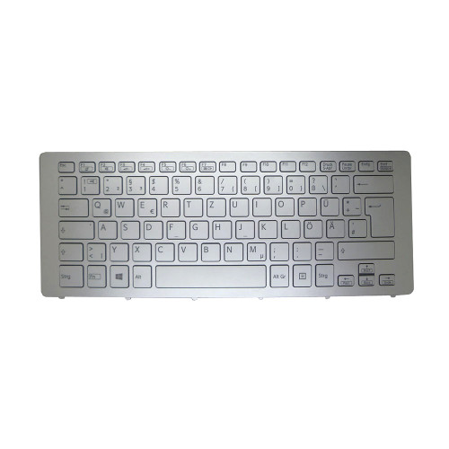 Laptop Keyboard For SONY For VAIO SVF15N SVF15N1D4E SVF15N1E2E SVF15N1F4R SVF15N1G4R SVF15N1H4R SVF15N1I4R SVF15N1J2E SVF15N1L2E Germany GR Silver With Backlit Frame New