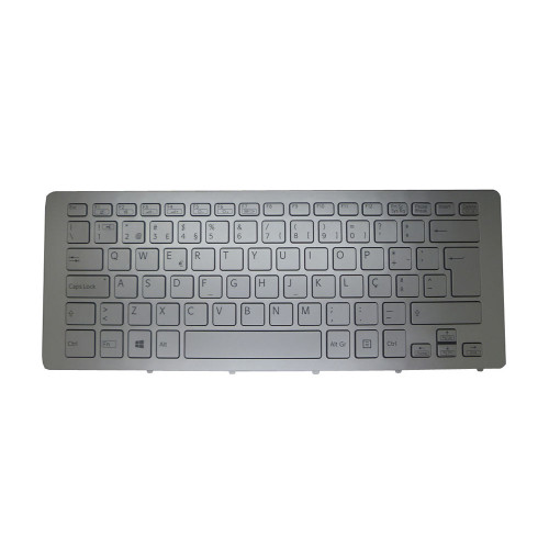 Laptop Keyboard For SONY For VAIO SVF15N SVF15N2K4R SVF15N2L2E SVF15N2M2R SVF15N2M4R SVF15N2N2E SVF15N2S2E SVF15N2X2E SVF15N2Y2E SVF15N2Z2E Portuguese PO Silver With Backlit Frame New