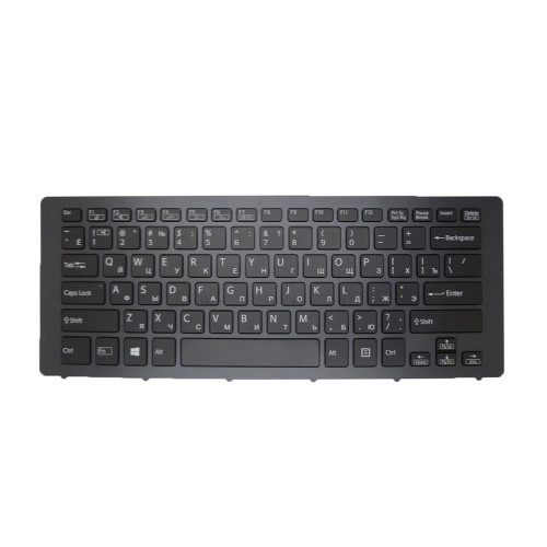 Laptop Keyboard For SONY For VAIO SVF15N SVF15N2K4R SVF15N2L2E SVF15N2M2R SVF15N2M4R SVF15N2N2E SVF15N2S2E SVF15N2X2E SVF15N2Y2E SVF15N2Z2E Russia RU Black With Backlit Gray Frame New
