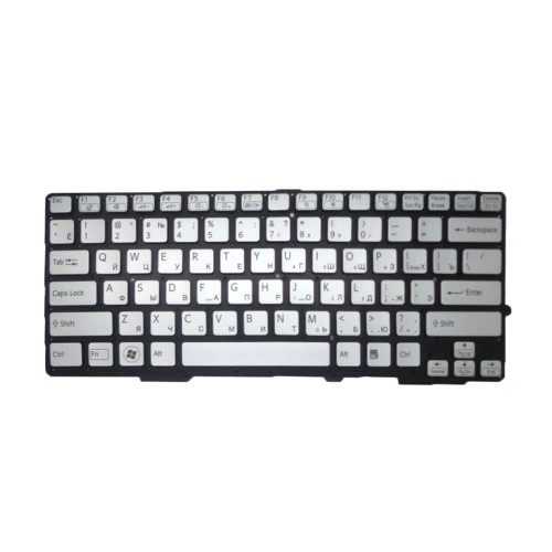 Laptop Keyboard For SONY For VAIO SVS13 SVS131 SVS13A2Z9E SVS13A2Z9R SVS13A3A4E SVS13A3B4E SVS13A3C5E SVS13A3M9R SVS13A3V9R SVS13A3W9E SVS13A3X9E Russia RU Silver New