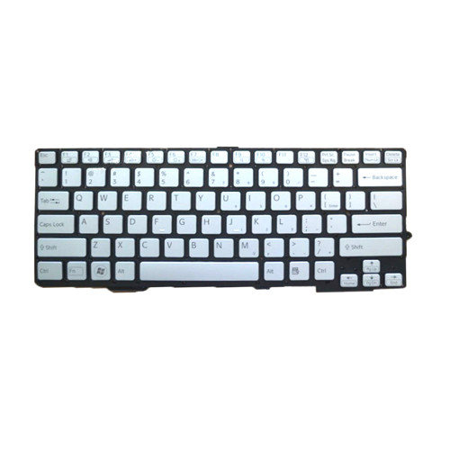 Laptop Keyboard For SONY For VAIO SVS13 SVS131 SVS13A12FXS SVS13A15GG SVS13A15GN SVS13A16GG SVS13A190S SVS13A190X SVS13A25PG SVS13A25PN English US Silver New