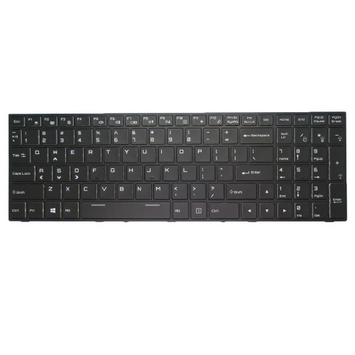 Laptop Keyboard For EVOC P650HS-ACA3 P650HS-AUK3 P650HS-AUK1 P650HS-AUK8 P650HS English US Black With Backlit New