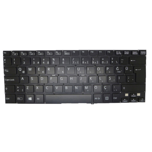 Laptop Keyboard For SONY For VAIO SVF14 SVF1421F4E SVF1421G4E SVF1421H4E SVF1421L1E SVF1421P2E SVF1421S1E Turkish TR Black New