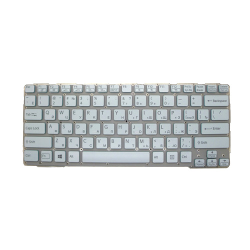 Laptop Keyboard For SONY For VAIO SVE14A SVE14A3S6E SVE14A3V1E SVE14A3V1R SVE14A3V2E SVE14A3V2R SVE14A3X1E SVE14A3M6E Russia RU White New