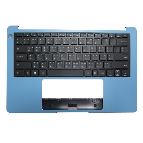 Laptop PalmRest&keyboard For AVITA Liber NS14A9 Traditional Chinese TW Upper Case With Backlit Blue New