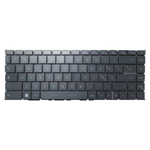 Laptop Backlit Keyboard For MSI Stealth 15M-A11U MS-1562 Stealth 15M A11SDK A11SEK A11UE A11UEK A11UEKV Italy IT Grey No Frame