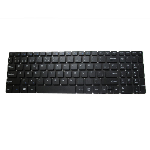 Laptop Keyboard For Toposh T156 Spanish SP Black VER3