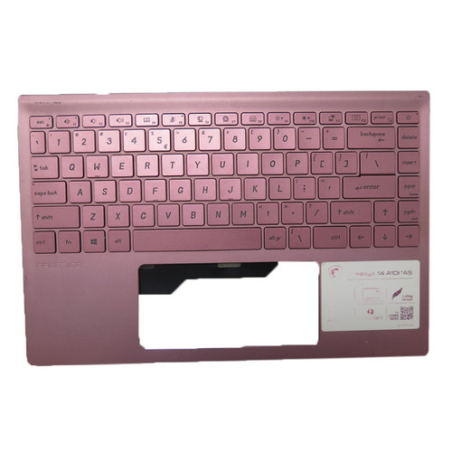 Used Laptop PalmRest&Keyboard For MSI PRESTIGE 14 A10 10th P14 Prestige 14 A10RAS A10RB A10RBS A10SC V190622CK1 English US No Touchpad 90% New