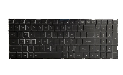 Laptop Keyboard WBM15F23USJ920 AENL5U00010 English US Black With Backlit White Keycap New