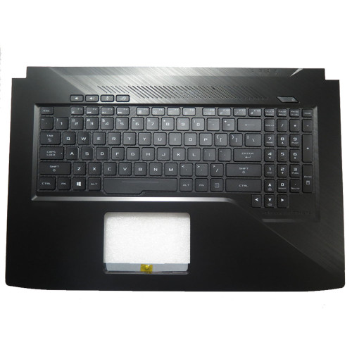 Laptop PalmRest&keyboard For ASUS V170146DS1 3RBKNTFJN10 V170146D US-1 EABKN005020 Black top case United States US black QWERTY keyboard with backlit