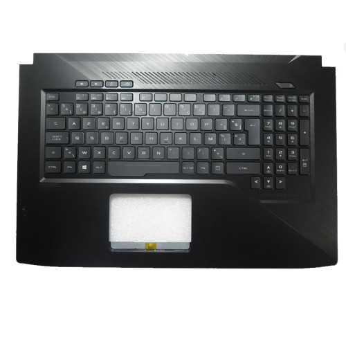 Laptop PalmRest&keyboard For ASUS V170146DK1 3RBKNTFJN20 AEBKL180020 EABKN005040 Black Top Case Belgium BE keyboard with backlit