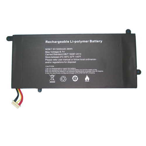 Laptop Replacement Battery For Hyundai Hybook 14CB8S01 7.6V 5000MAH 38WH 10PIN 7Lines New
