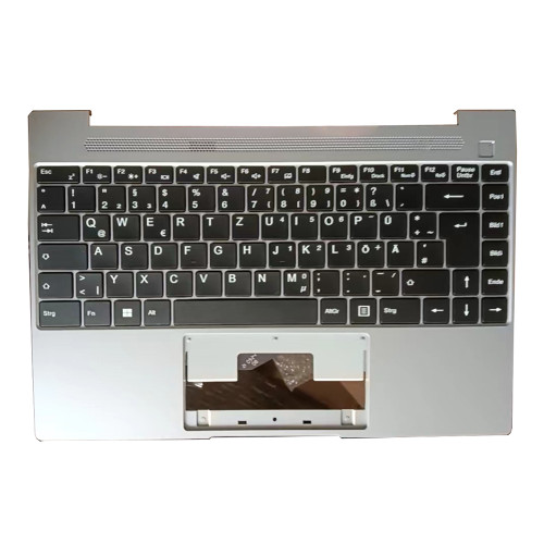 Laptop PalmRest&keyboard For MEDION AKOYA E14301 MD61789 MD61819 MD61904 MD61905 MD61919 MD61920 MD62366 MD63645 Gray Top Case Black German GR Keyboard