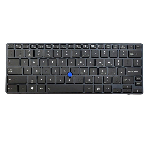 Laptop Keyboard For Dynabook Portege X40-G English US Black With Backlit&Pointing New