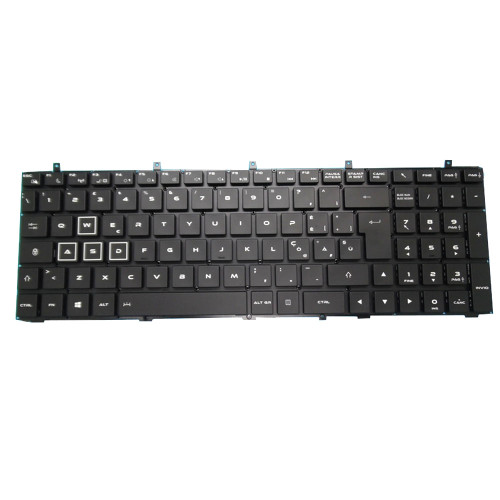 Laptop Keyboard For PCSpecialist Proteus IV 15.6 / 17.3 NL9 Italian IT Black With Backlit New