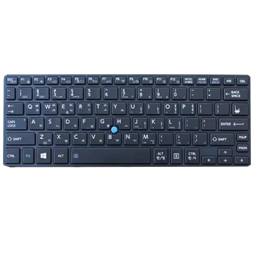 Laptop Keyboard For Toshiba Portege WT20-B WT20-B2100 Korea KR Black With Backlit&Pointing New