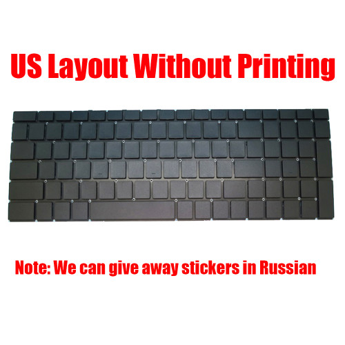 Laptop Keyboard MB3501006 XK-HS111 US Layout Without Printing Black Without Backlit New