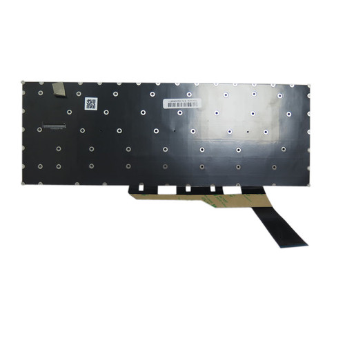 Laptop Per key RGB Backlit Keyboard For MSI Creator Z16-A12U Creator Z16 A12UET MS-1572 French FR Black No Frame