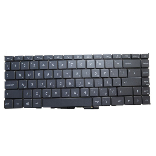 Laptop Keyboard For MSI V190622BK1 HB S1N-2EHB601-SA0 S1N2EHB601SA0 Hebrew HB Grey No Frame