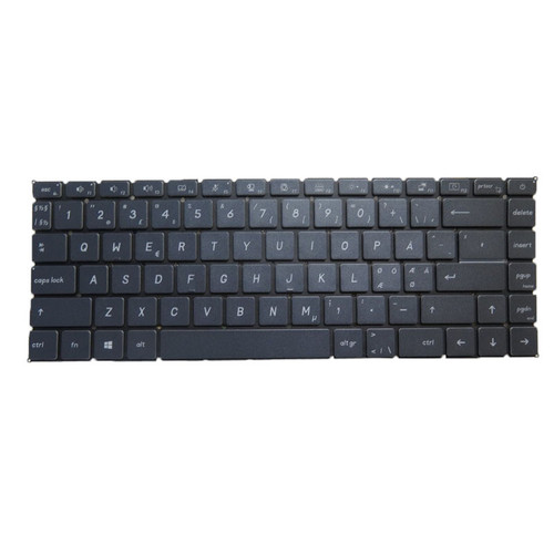 Laptop Keyboard For MSI V190622BK1 NE S1N-2EDN601-SA0 S1N2EDN601SA0 Nordic NE Grey No Frame