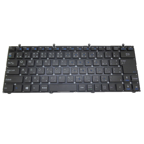Laptop Keyboard For Iiyama 14P3100-i3-VG 14P3100-i3-VGM W840SU Japanese JP JA Black Without Backlit Without Frame New