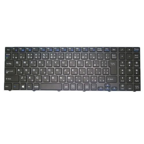 Laptop Keyboard For Iiyama SENSE-15FH050-i3-UCEG SENSE-15FH050-i5-UCEG SENSE-15FH050-i7-UCSG SENSE-15FH050-i7-UCSKI NJ50CU Japanese JP JA Black Without Backlit With Frame New