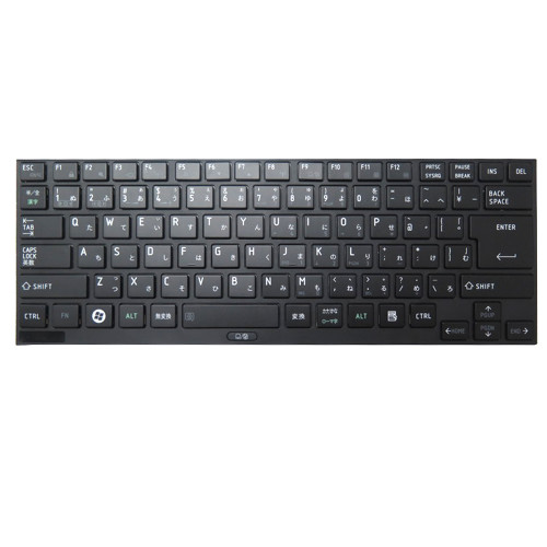 Laptop Keyboard For Toshiba Portege R830 R830-104 R830-10Q R830-11Q R830-138 R830-139 R830-13C Japanese JP JA Black With Frame Used