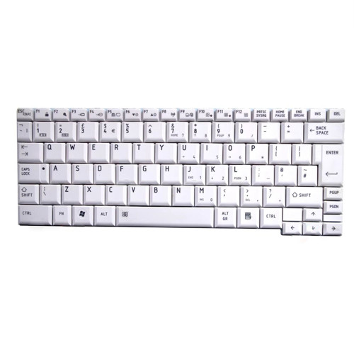 Laptop Keyboard For Toshiba Portege R500 PPR50C-07R09C PPR50C-SP109C PPR50C-SP209C United Kingdom UK White New
