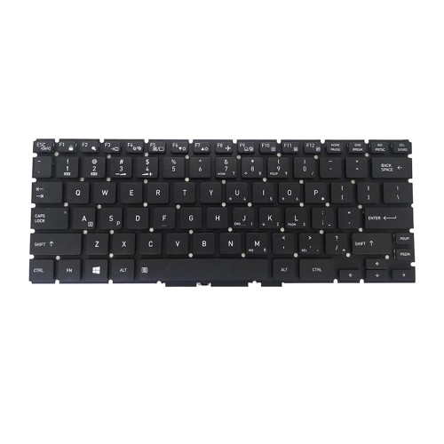 Laptop Keyboard For Dynabook Tecra A40-K A40-K-16F A40-K-16G A40-K-16H A40-K-16I A40-K-16J A40-K-16K A40-K-16L English US Black Without Frame New