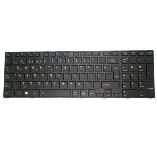 Laptop Keyboard For Toshiba Tecra A50-A A50-A-139 A50-A-13C A50-A-13W A50-A-15W A50-A-15X A50-A-162 A50-A-171 Turkish TR Black With Backlit&Pointing New