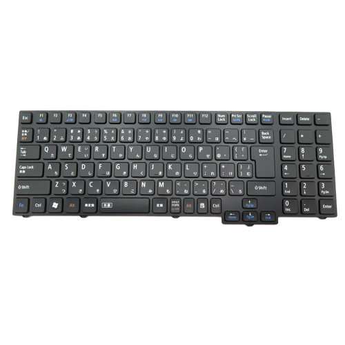 Laptop Keyboard For NEC VersaPro VJT44/B-C VJT44B-C PC-VJT44BZFC PC-VJT44BZGC  Japanese JP JA Black With Frame New - Linda parts