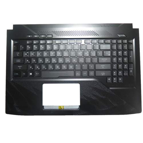 Laptop PalmRest&keyboard For ASUS GL503GE GL503VM GL503VD 90NR0084-R30KO0 V170146D UK AEBKLY00010 V170146ES1 KR Black Top Case Black With Backlit Korean KR QWERTY keyboard