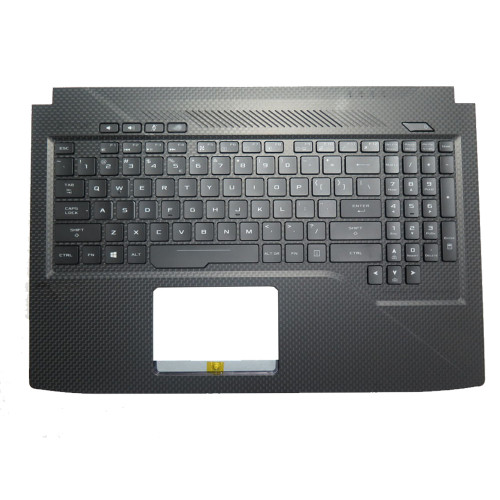 Laptop PalmRest&keyboard For ASUS GL503GE GL503VM GL503VD 90NB0GI1-R31UI0 V170146D US AEBKLR00020 V170146DS1 UI Black Top Case Black With Backlit United States US QWERTY keyboard