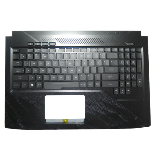 Laptop PalmRest&keyboard For ASUS GL503GE GL503VM GL503VD 90NB0GI4-R31UI0 V170146D US AEBKLR00020 V170146DS1 UI Black Top Case Black With Backlit United States US QWERTY keyboard
