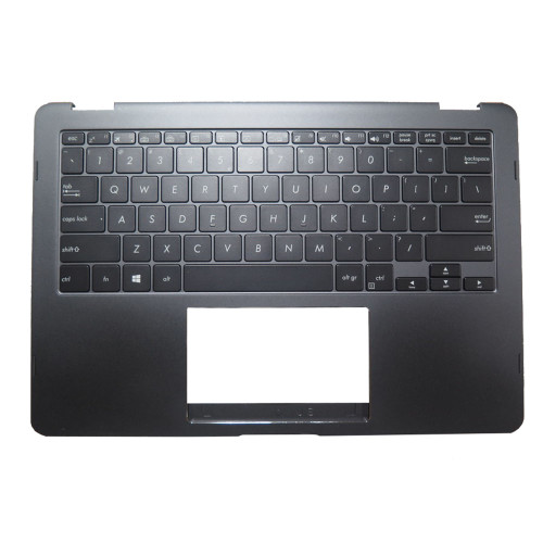 Laptop PalmRest&keyboard For ASUS ZenBook Flip S Q325UA Q325UAR Gray Top Case With Backlit United States US keyboard