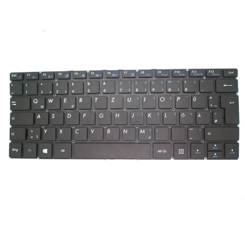 Laptop keyboard For Medion MB277-10-12UK K3185 Black Without Frame German GR