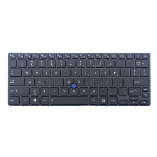 Laptop Keyboard For Toshiba Tecra X40-D X40-D-145 X40-D-149 X40-D-14E X40-D-14M X40-D-14P X40-D-14T X40-D-152 English US Black With Backlit&Pointing New