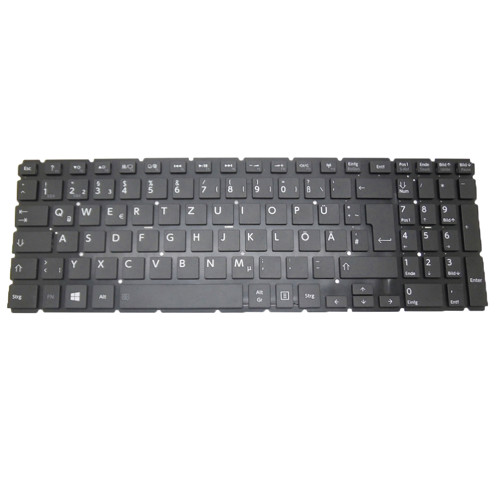 Laptop Keyboard For Toshiba Satellite L50-B L50-B-1HD L50-B-1HM L50-B-1JH L50-B-1JJ L50-B-1LN L50-B-1PN L50-B-1PP L50-B-2FF Germany GR Black Without Frame New