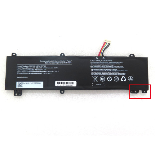 Replacement Laptop Battery 575983 11.55V 4780mAh 55.2Wh New